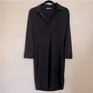 Ellie Kai Black Stretch Shirtdress